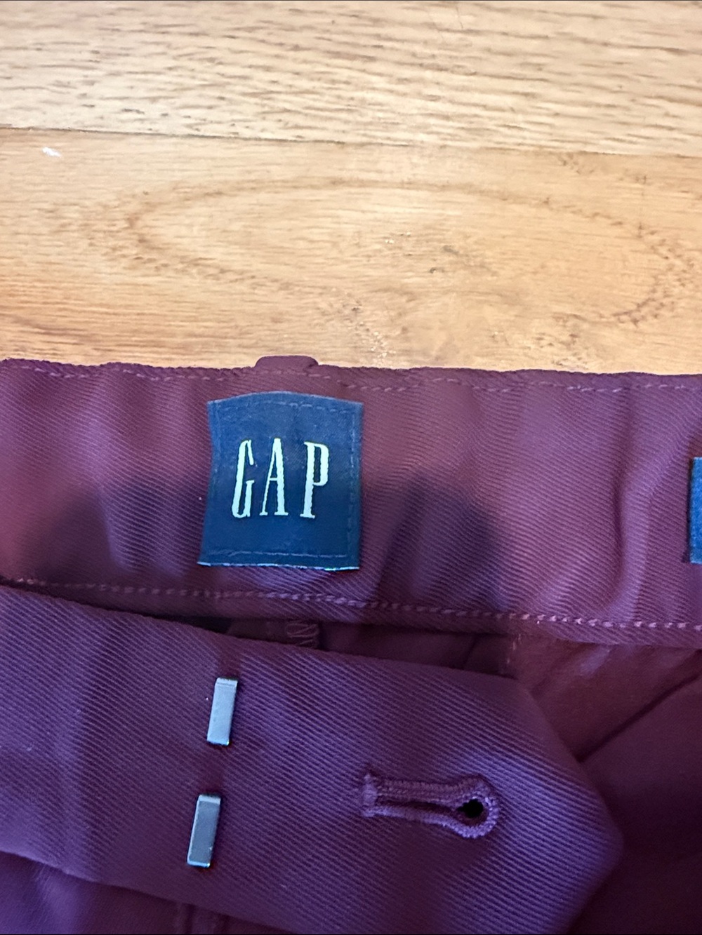 GAP Women's Burgundy Vest & Trousers Set - Picture 7 of 8